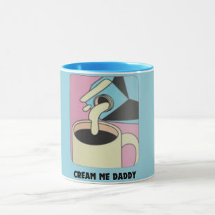 Caneca Cream Me Daddy: Golinhos Indulgentes com um