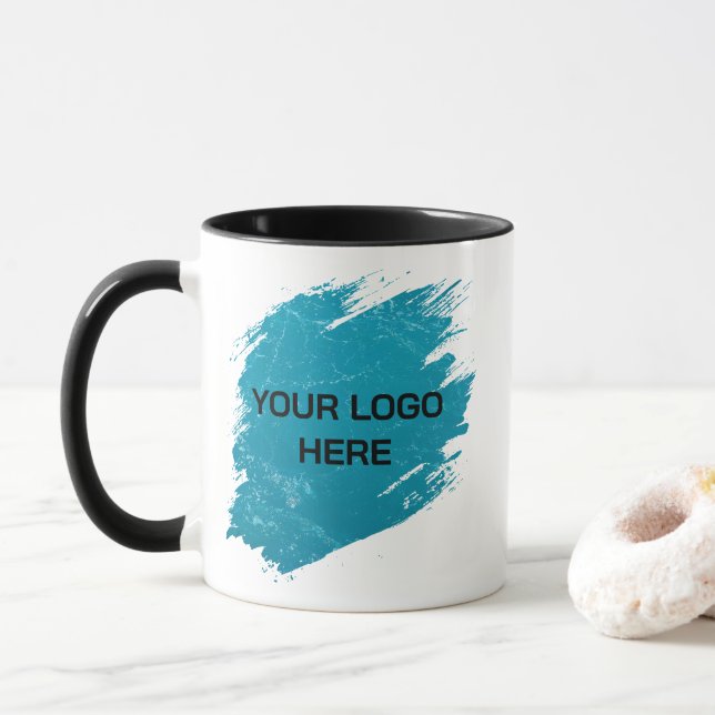 Caneca Create Your Own Logo Mug– Perfect for Office (Com Donut)