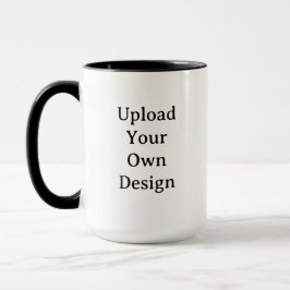 Caneca Create Your Own Simple Custom 15 oz Combo