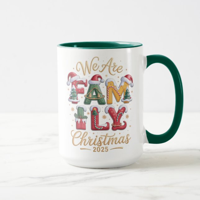 Caneca Creative & Fun Family Christmas (Direita)