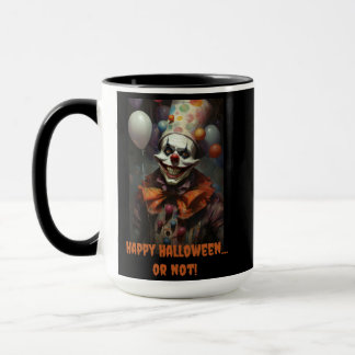 Caneca Creepy clown Halloween
