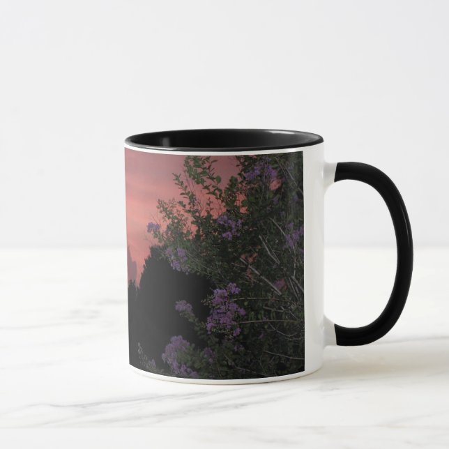 Caneca Crepe Myrtle e por do sol (Direita)