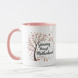 Caneca Crescendo através de um mug de maternidade - Nova 