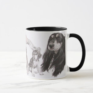 Caneca Crescendo em Saluki