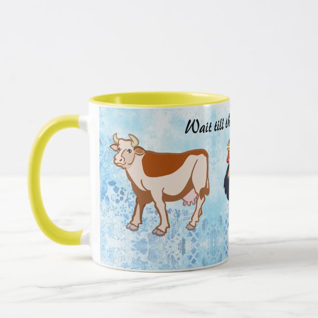 Caneca Criação De Animais Por País (Esquerda)