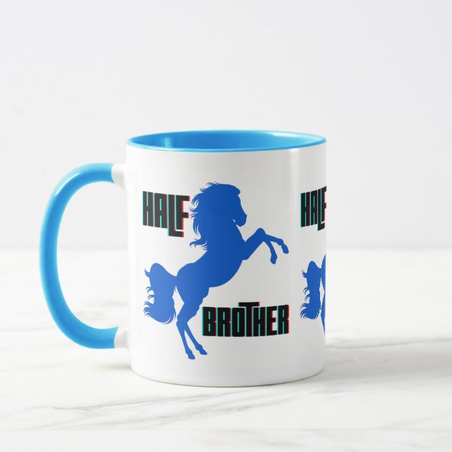 Caneca Criação de Cavalo de Meio Irmão (Esquerda)