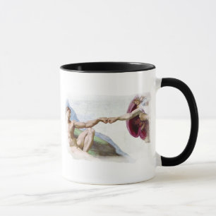Caneca Criação do Homem por Michelangelo - Cotovelada ent