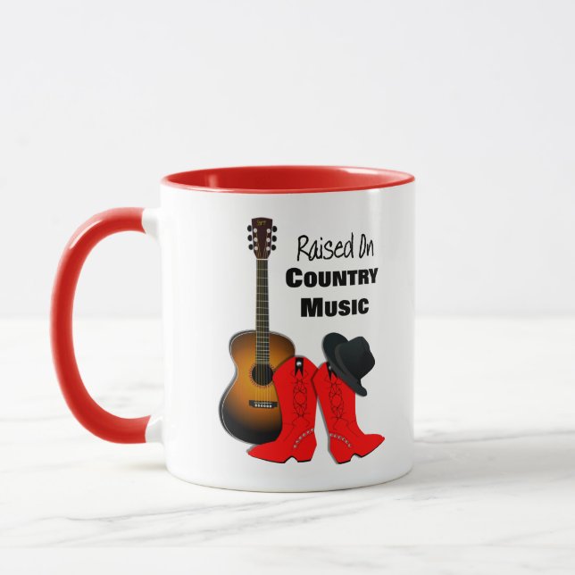 Caneca Criada no Country Music Legal Cowgirl Themed (Esquerda)