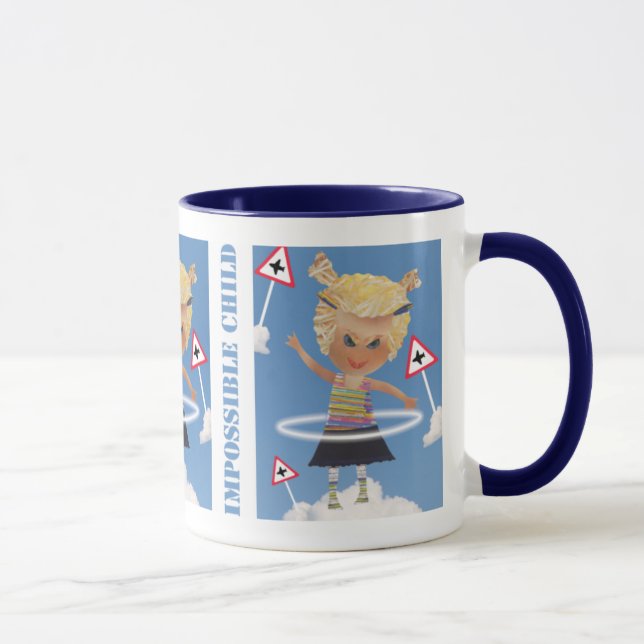 Caneca Criança travessa! (Direita)