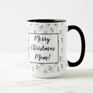 Caneca Crianças, bonitinho de Natal, bonitinho de chapéu