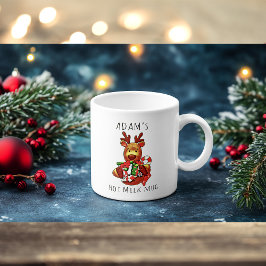 Caneca Crianças de Natal bonitas Reindeer Mug