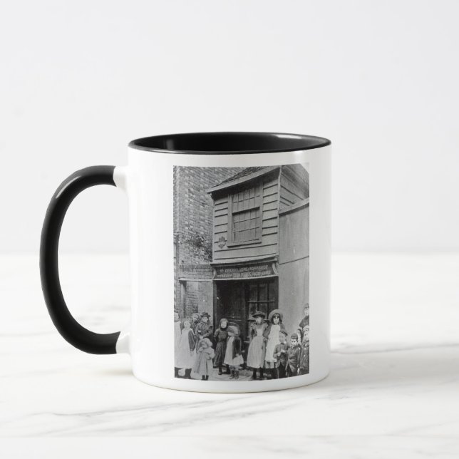 Caneca Crianças fora da oficina das libras de John (Esquerda)