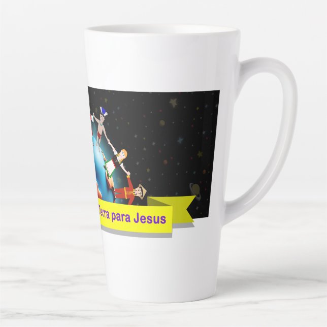 Caneca Crianças para Jesus (Biblinha e Turminha) (Direita)