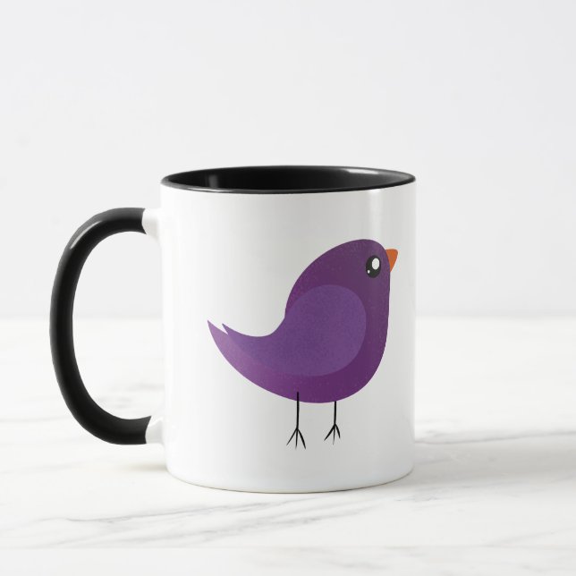 Caneca Crianças, passarinho fofo (Esquerda)