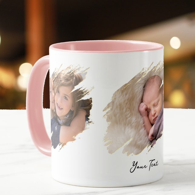Caneca Criar Texto Fotográfico Personalizado Legal Café R (Create Custom Photo Text Cool Ringer Tea Coffee Mug)