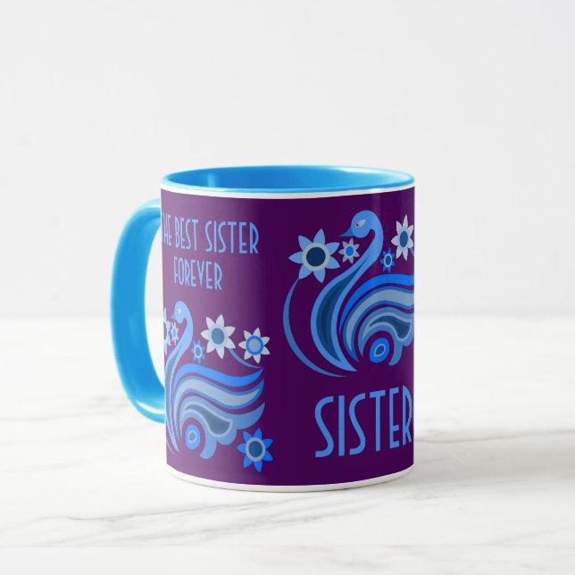 CANECA CRIATIVA DE PÁSSARO PARA PRESENTEAR PAPAI (Frente Esquerda)