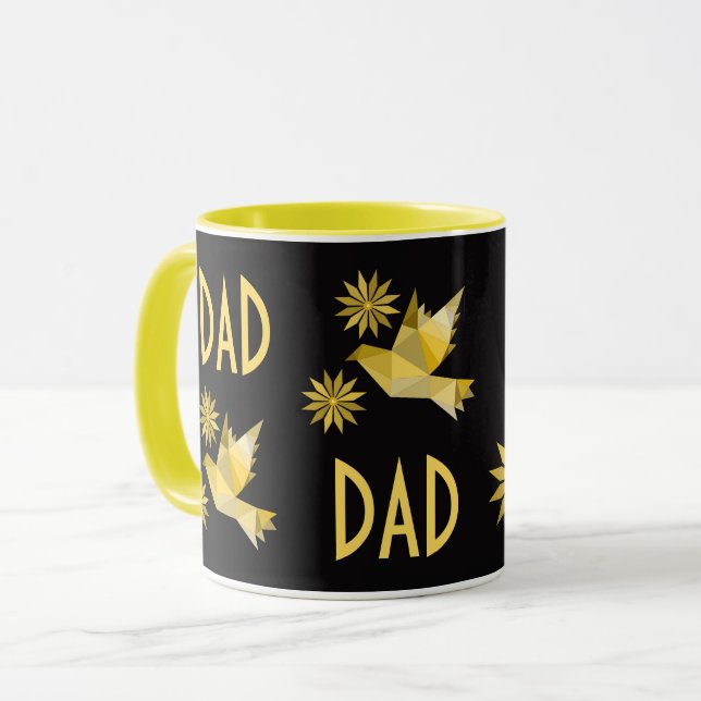CANECA CRIATIVE BIRD MUG PARA PAI PRESENTE (Frente Esquerda)