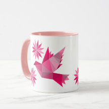 CRIATIVE BIRD MUG PARA PRESENTE