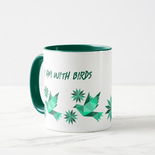 CANECA CRIATIVE BIRD MUG PARA PRESENTE (Frente Esquerda)