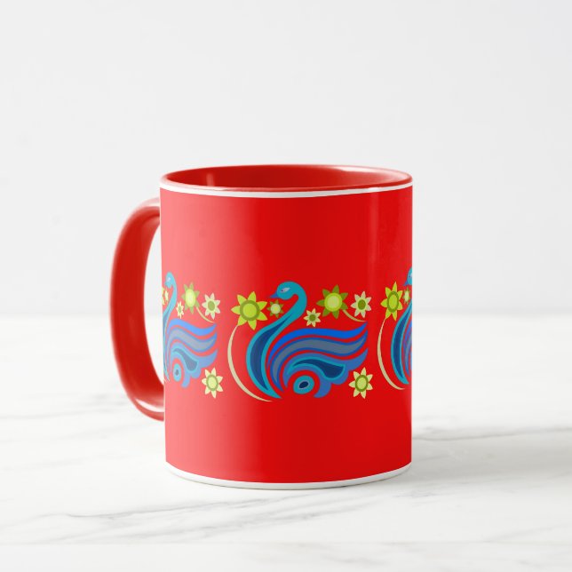 CANECA CRIATIVE BIRD MUG PARA PRESENTE (Frente Esquerda)