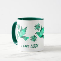 CRIATIVE BIRD MUG PARA PRESENTE