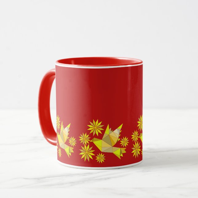 CANECA CRIATIVE BIRD MUG PARA PRESENTE QUALQUER UM (Frente Esquerda)