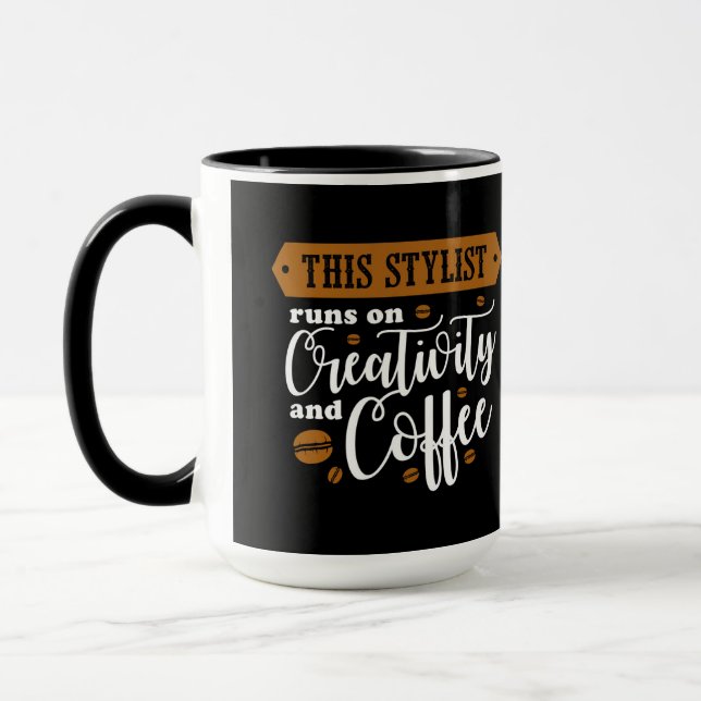 Caneca Criatividade e Café (Esquerda)