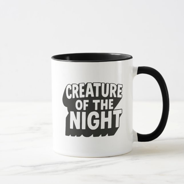 Caneca Criatura da Noite (Direita)