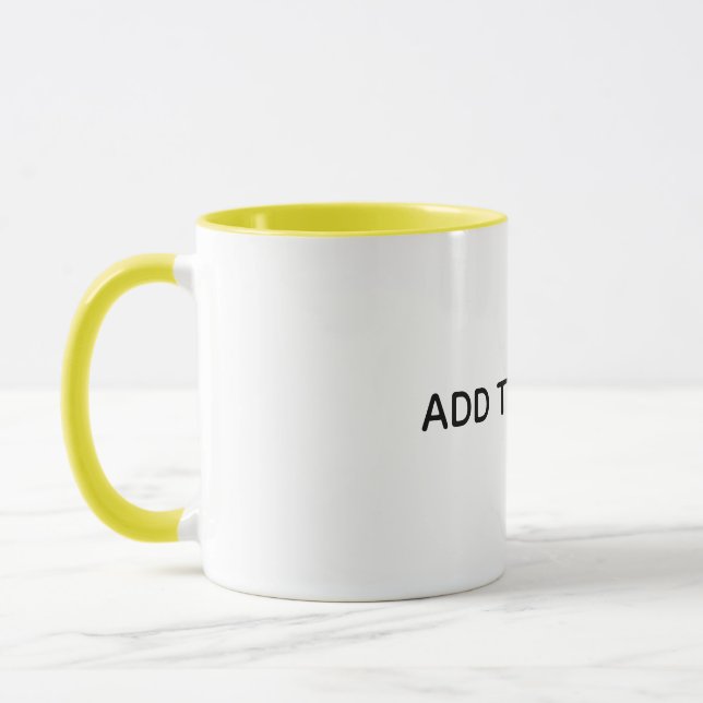 Caneca Crie o seu próprio branco  (Esquerda)