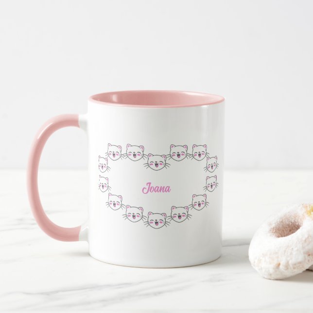 Caneca Crie seu nome Mugs ALCM005 (Com Donut)