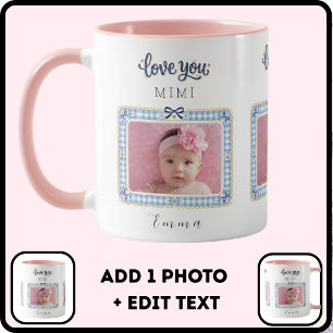 Caneca Crie Seu Próprio Amor Você Mimi Foto Fofo Preppy