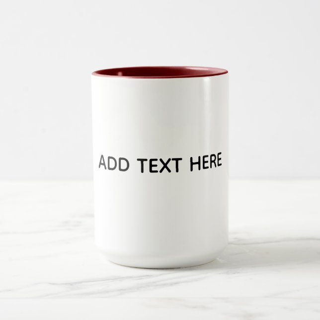 Caneca Crie seu próprio branco  (Centro)