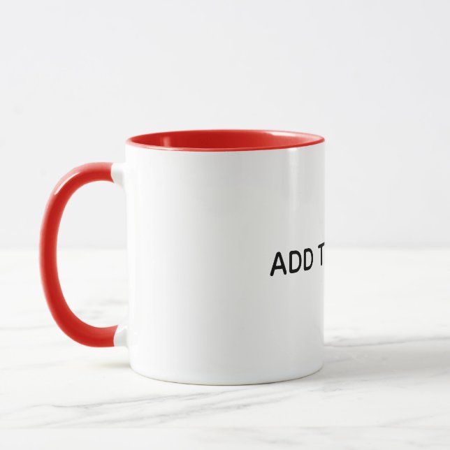 Caneca Crie seu próprio branco  (Esquerda)