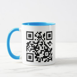 Caneca Crie Seu Próprio Código QR