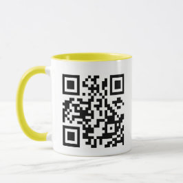 Caneca Crie Seu Próprio Código QR