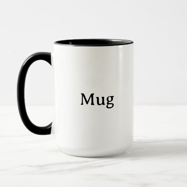 Caneca Crie seu próprio Combo de 15 oz (Esquerda)