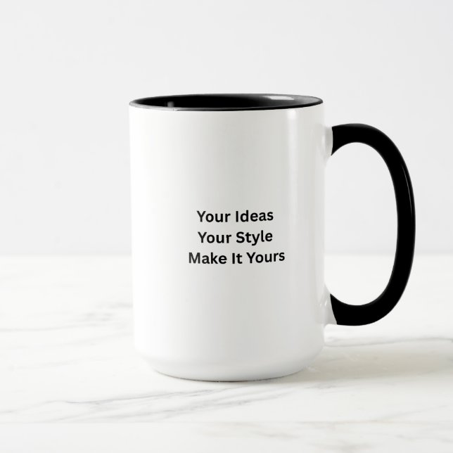 Caneca Crie seu próprio Combo de 15oz (Direita)