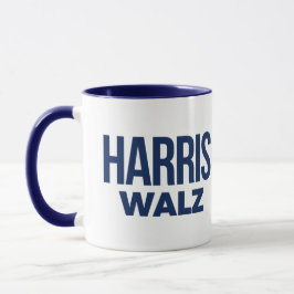 Caneca Crie seu próprio Harris Walz 2024