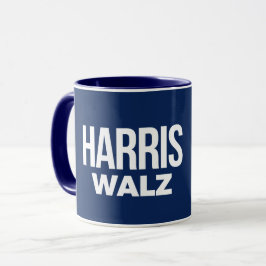 Caneca Crie seu próprio Harris Walz 2024