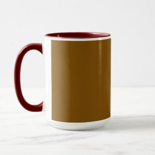 Caneca Crie seu próprio marrom