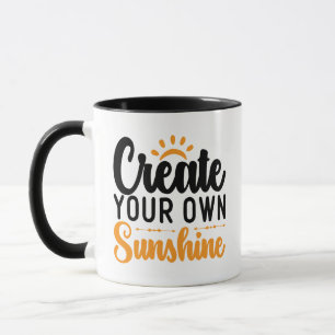 Caneca Crie seu próprio sol 11 oz