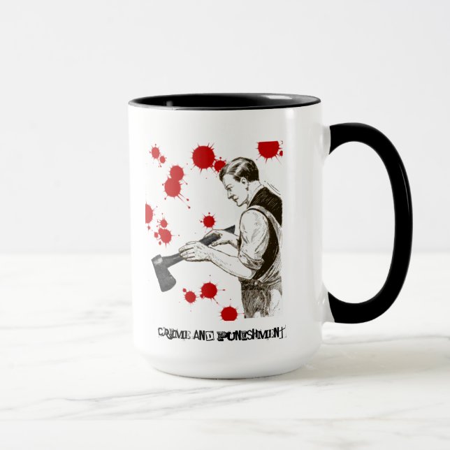 Caneca Crime e punição (Direita)