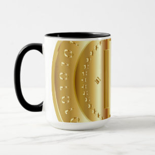 Caneca Criptomoeda de Bitcoin