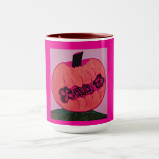 Caneca Crisálida Em Uma Abóbora