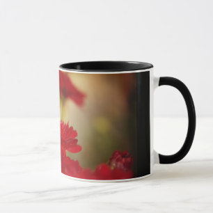 Caneca Crisântemos vermelhos