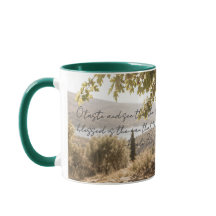Caneca Cristã Jesus Pacífico sob a Figueira
