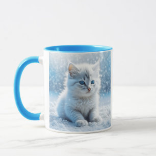 Caneca Cristinho Branco Personalizado na Neve