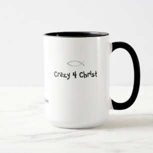 Caneca Cristo Crazy 4 gotGod316.com