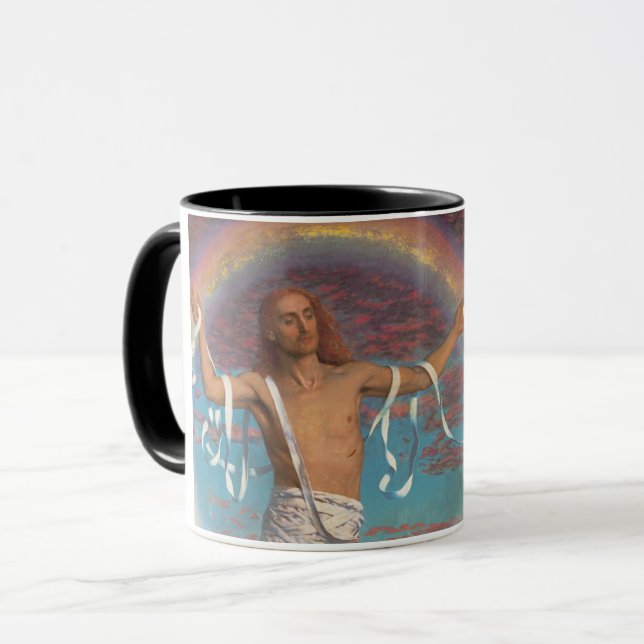 Caneca Cristo e o dois Marys pela caça de William Holman (Frente Esquerda)