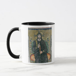 Caneca Cristo enthroned com os anjos